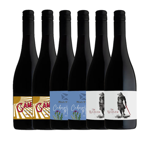 Saltire Mixed Red Sampler 6-Pack