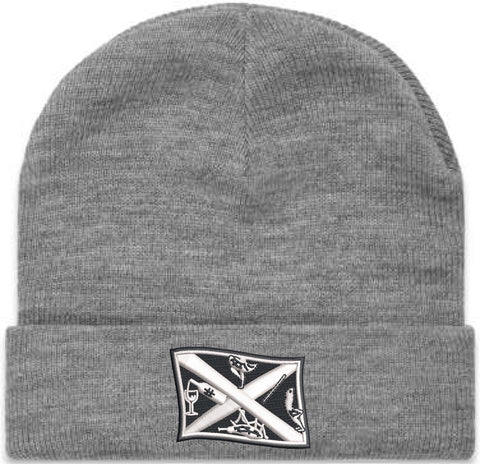 HVHG Logo Grey Marle Beanie