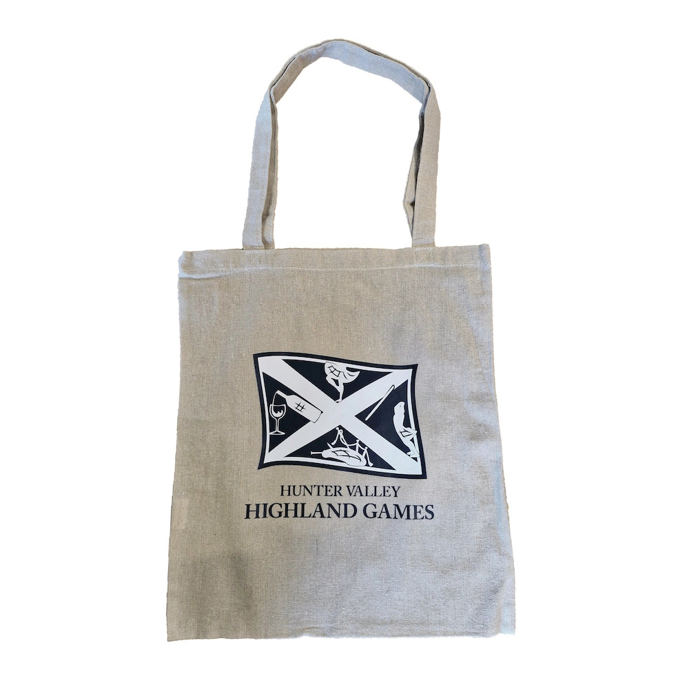 HVHG Logo Cream Tote Bag
