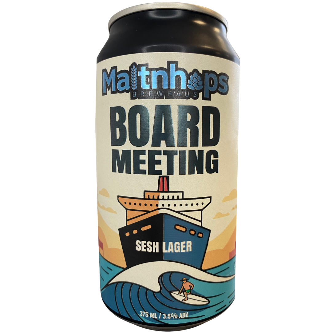 Board Meeting Sesh Lager 3.5% Maltnhops